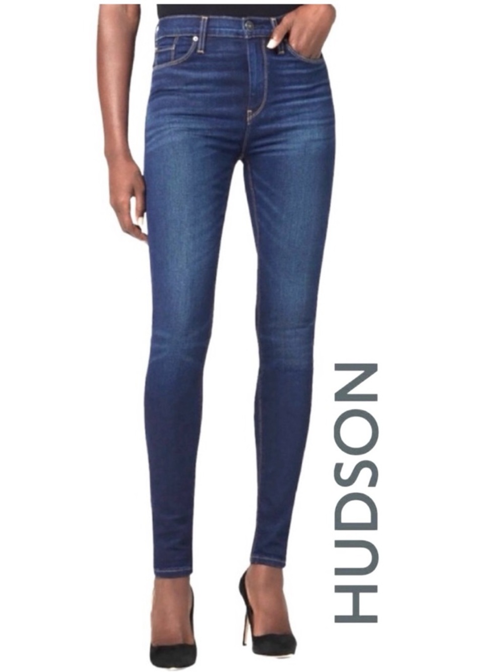 Hudson Barbara High-Rise Super Skinny Jeans